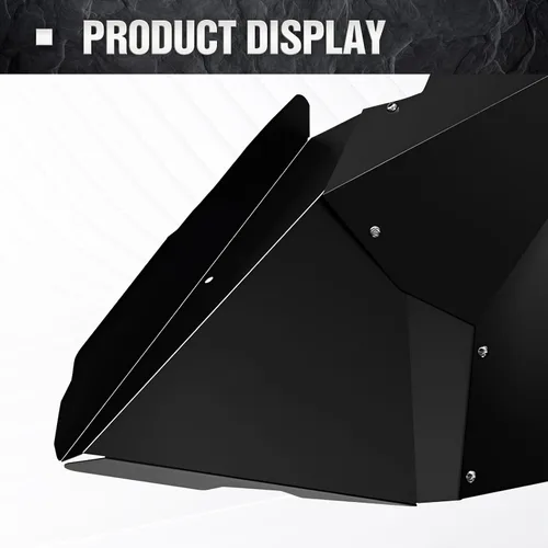 Vista 8 de YZONA Protector de guardabarros interior delantero para Wrangler JL compatible con Jeep Wrangler JL JLU y Gladiator JT 2/4 puertas 2018-2026, forro