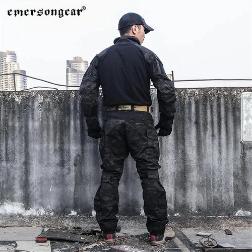 Vista 9 de EMERSONGEAR Pantalones tácticos G3, pantalones cargo Ripstop para hombre, camuflaje militar, entrenamiento, senderismo, caza, camping, pesca