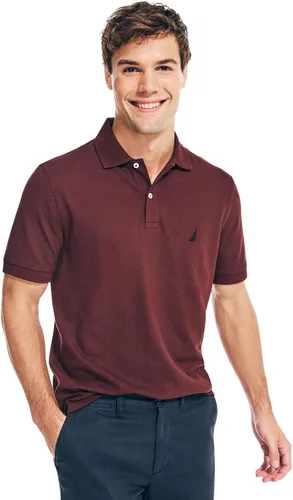 Vista 124 de Nautica playera polo clásica de mangas cortas, color sólido, para hombre