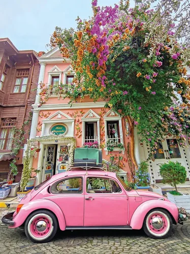Vista 4 de Ceaco - Fotografía escénica - Boulevard in Bloom - Rompecabezas de 300 piezas