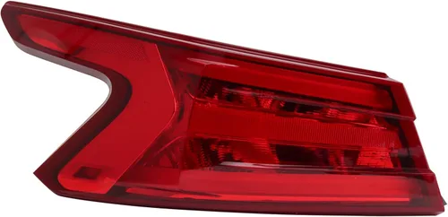 Vista 181 de Ensamble de luz trasera exterior TRQ para lado del conductor izquierdo trasero. Compatible con Toyota Corolla XLE 2020, 2021, 2022 y Toyota Corolla