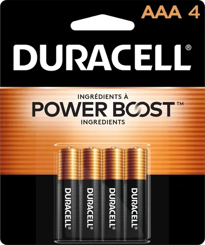 Vista 14 de Duracell Coppertop - Pilas AAA con ingredientes Power Boost, paquete de 2 baterías triple A con energía de larga duración, batería alcalina AAA