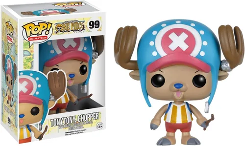 Vista 2 de POP Figura de vinilo Funko de una pieza de Chopper (Tony Tony) (empaquetada con funda protectora de caja compatible), multicolor, 3.75 pulgadas