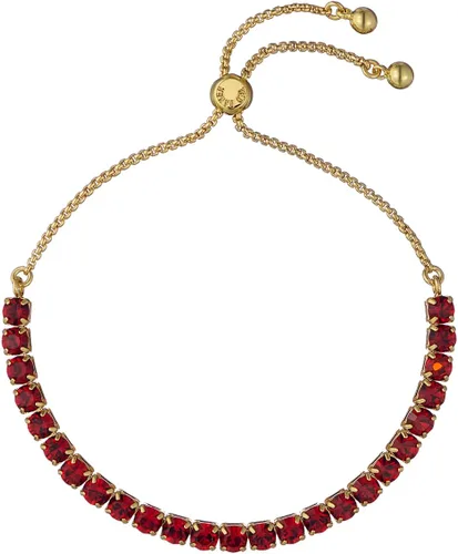 Vista 14 de Ted Baker London Melrah Icon Crystal Slider - Pulsera de tenis ajustable para mujer dorado (Gold Tone/Crystal)