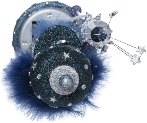 Vista 6 de Kurt Adler Cascanueces de Hollywood con estrellas nocturnas, 19 pulgadas