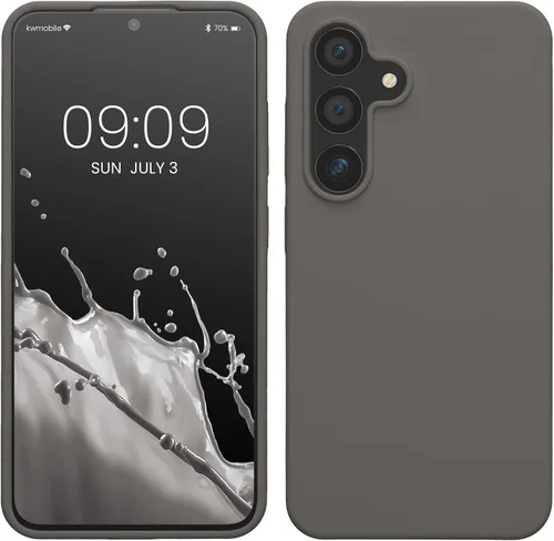 Vista 222 de kwmobile Funda compatible con Samsung Galaxy S9 - Funda de silicona TPU con acabado suave - Blue Reef