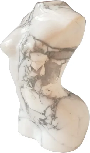 Vista 7 de Escultura de figura de cristal curativo de piedra de sangre africana, escultura de 2 pulgadas de tallado de piedra de palma de bolsillo