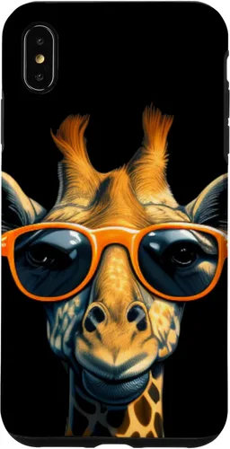 Vista 10 de Funny Giraffe with Sunglasses Case for iPhone 17