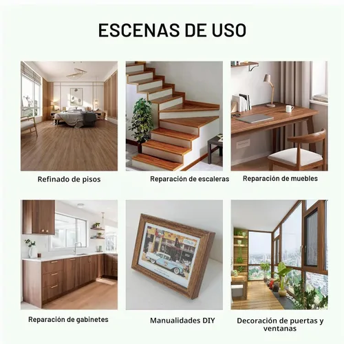 Vista 8 de BOMEI PACK Begonia - Cinta de reparación de grano de madera, 1 rollo de 33 pies, parche de reparación autoadhesivo para muebles, pisos, armarios