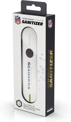 Vista 2 de SOAR NFL - Varita desinfectante portátil con luz UV, Seattle Seahawks