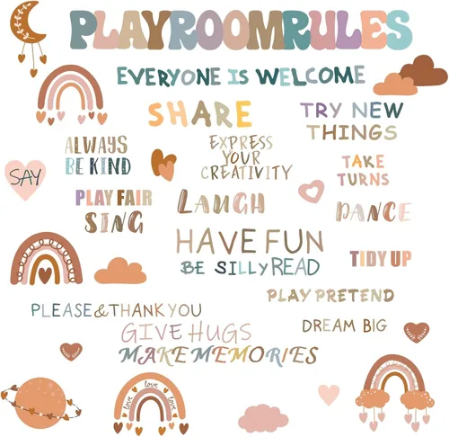 Vista 11 de Calcomanías de pared del alfabeto de animales, letras del alfabeto para pared, calcomanías de pared para niños, niñas, dormitorio, educativo, ABC