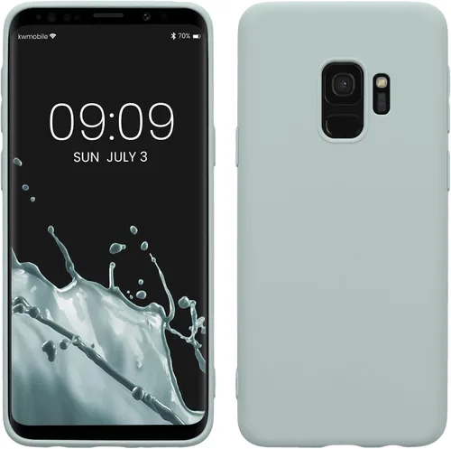 Vista 8 de kwmobile Funda compatible con Samsung Galaxy S9 - Funda protectora de silicona TPU suave y delgada - Arctic Night