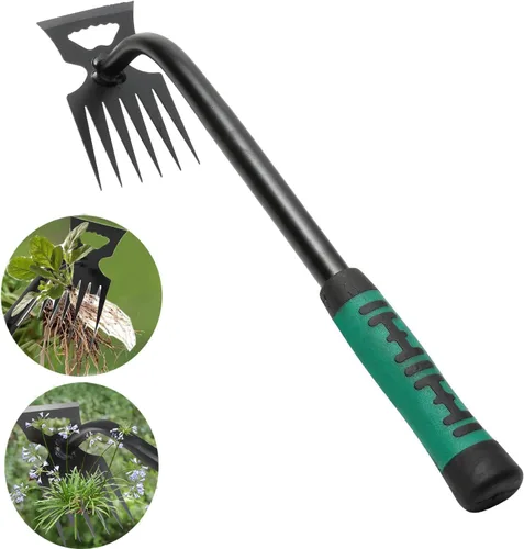 Vista 9 de Herramienta de extracción de malezas de jardín, herramienta de deshierbe de raíz, herramienta de extracción de malezas, herramienta de deshierbe