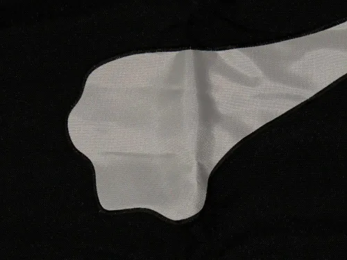 Vista 6 de Premium 3x5 Embroidered Sewn Pirate Scarf Synthetic Cotton Flag 3'x5