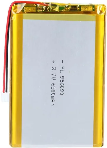 Vista 10 de 3.7V 2800mAh 123464 Lipo batería recargable de iones de polímero de litio con conector JST