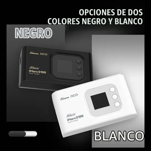 Vista 8 de Gens ace Imars S100 G-Tech Series 100W Cargador (blanco)