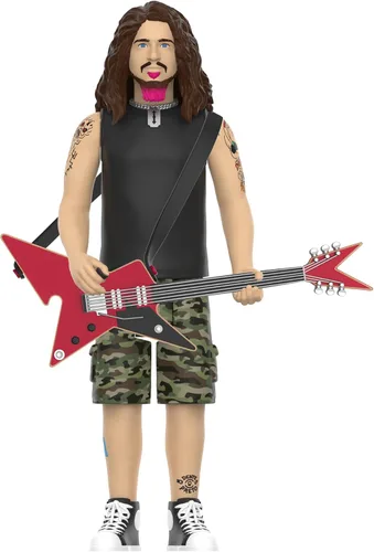 Vista 3 de Super7 Dimebag Darrell Figuras de Reacción Ola 01 - Dimebag Darrell (Culprit) Figura de Acción