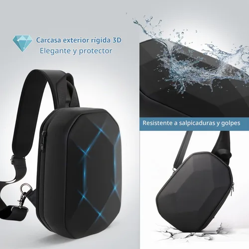 Vista 4 de JSVER Estuche de transporte para DJI Mini impermeable a prueba de golpes mochila compatible con DJI Mini/Air/Mavic 1/AVATA Remote & Smart