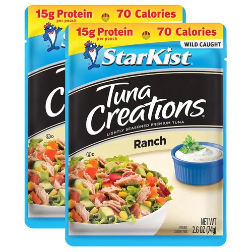 Vista 59 de StarKist Tuna Creations Ginger Sesame - Sabor de jengibre y sésamo para atún