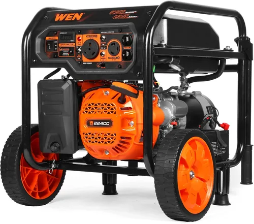 Vista 11 de WEN Generador inversor de marco abierto de 4000 vatios listo para RV (GN400iM)