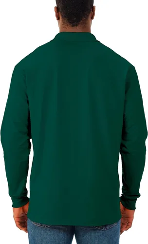 Vista 4 de Jerzees chomba manga larga de jersey para hombres M Verde bosque