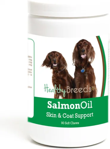 Vista 433 de Healthy Breeds Affenpinscher - Masticables suaves de aceite de salmón, 90