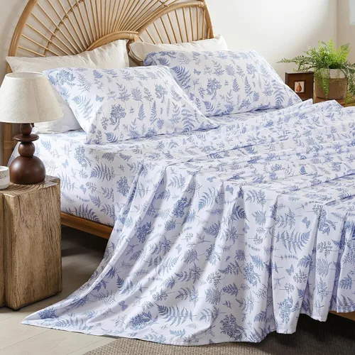Vista 13 de Whitney Home Textile Juego de Sábanas Twin, Sábanas de Cama de Microfibra Suave de Hotel Tamaño Twin, Bolsillo Extra Profundo, Juego de Sábanas