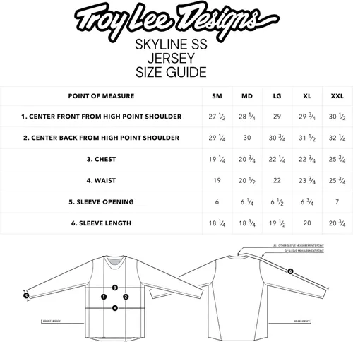 Vista 5 de Troy Lee Designs Skyline - Camiseta de manga corta para hombre