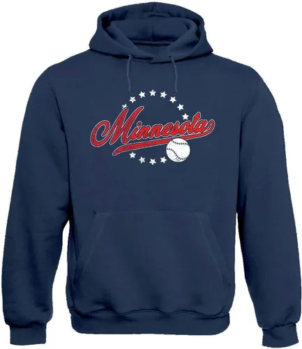 Vista 28 de Xtreme Apparrel Team - Sudadera con capucha para hombre estilo vintage para fanáticos del béisbol