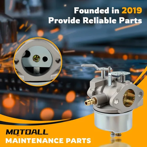 Vista 6 de Carburador MOTOALL para quitanieves 640349 640052 640054 632334A 632334 para John Deere 526 726 732 826 1032 Carburador ajustable HM80-155392P