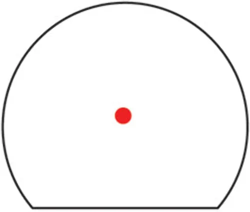 Vista 2 de Trijicon SRO - Mira LED ajustable de punto rojo de 5.0 MOA, negra