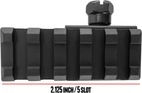 Vista 5 de Monstrum Tactical Lockdown Series - Soporte elevador ligero Perfil alto 2.2 pulgadas L / 5 ranuras