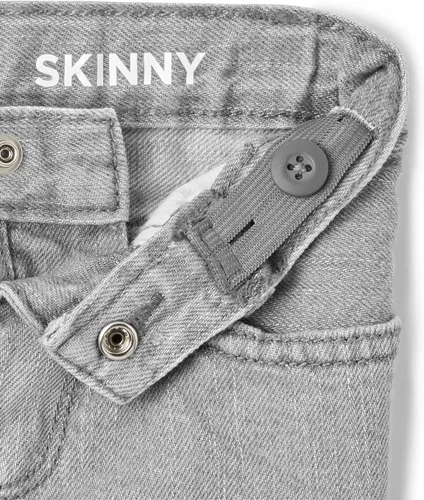 Vista 2 de The Children's Place Baby Boys' and Toddler Multipack Basic Stretch Skinny Jeans