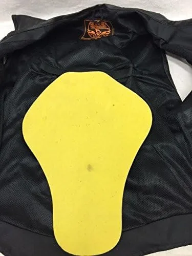 Vista 4 de Chaleco de cuero para hombre, estilo SWAT, estilo de equipo, color negro