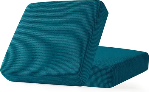 Vista 101 de CHUN YI - Funda elástica para cojín de sofá mediano, funda de asiento de sofá para mascotas, adecuada para sillón y sofá biplaza con tela lavable