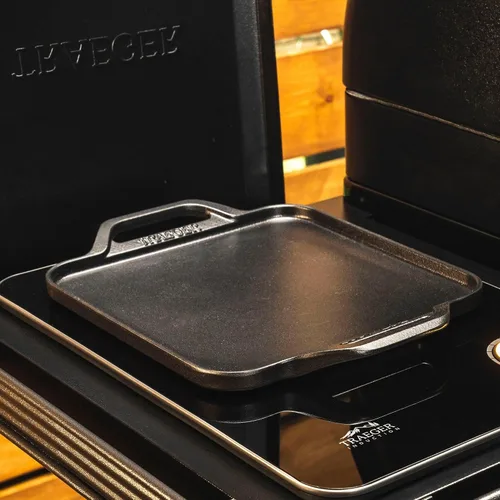 Vista 3 de Traeger Grills BAC620 Accesorio de Parrilla de Sartén de Hierro Fundido por Inducción