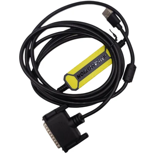 Vista 3 de USB-FANUC RS232 Transferencia de datos USB Convertir DB25 Pin Cable de descarga para CNC Fanuc