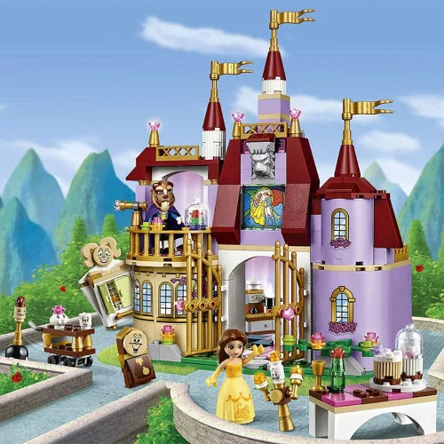 Vista 5 de LEGO L Disney Princess Belle de Enchanted Castle 41067 – Disney Princess Juguete
