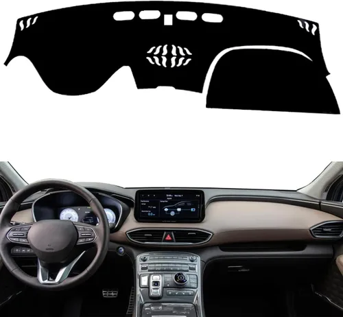 Vista 14 de Tapete para cubierta de tablero de instrumentos de automóvil, compatible con Cadillac CTS 2003-2007 con volante a la izquierda