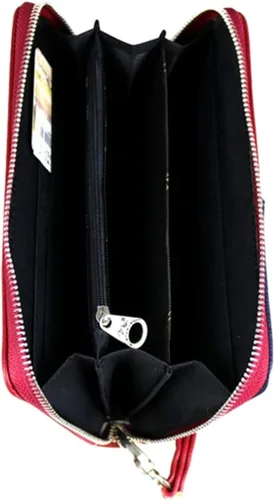 Vista 3 de Montana West Cartera de mano para mujer con diseño de acordeón