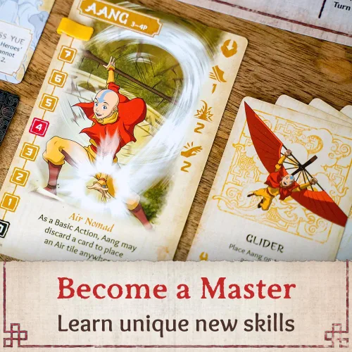 Vista 5 de Funko Avatar: The Last Airbender Crossroads of Destiny Juego de mesa para 2-4 jugadores de 10 años en adelante