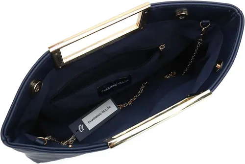 Vista 5 de Bolso de mano elegante de CHARMING TAILOR, de piel sintética, convertible, para mujer