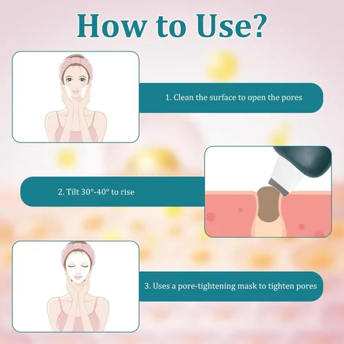 Vista 4 de 2 piezas de herramienta de eliminación de puntos negros, raspador facial de silicona para limpieza profunda, espátula limpiadora de poros, raspador