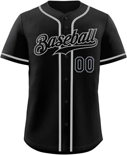 Vista 35 de Camisetas de béisbol personalizadas para hombres, mujeres, niños, camisetas con botones, personalizadas, número de nombre impreso o cosido