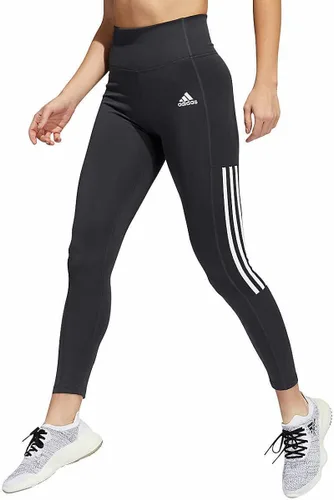 Vista 2 de adidas Leggings ligeros de cintura alta de 3 rayas de malla 78 para mujer