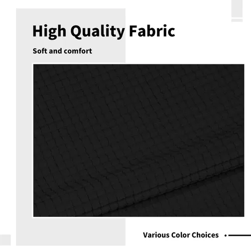 Vista 5 de Funda Easy-Going elástica para sofá modular, 2 piezas, en forma de L, para diván, para sala de estar, tela jacquard, con parte inferior elástica