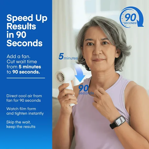 Vista 7 de Suero instantáneo para levantar debajo de los ojos: reduce las bolsas de ojos, arrugas, ojos hinchados, ojeras y patas de gallo en cuestión