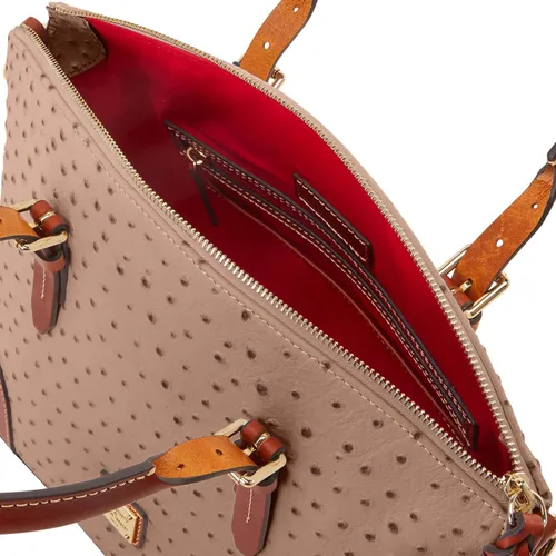 Vista 3 de Dooney & Bourke Bolsa abovedada de avestruz