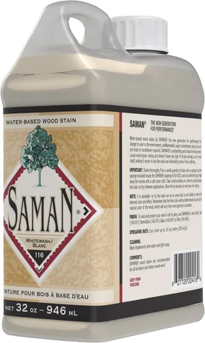 Vista 36 de SamaN Tinte interior para madera a base de agua, tinte natural para muebles, molduras, paneles de madera, gabinetes (colonial TEW-205-32, 32 oz)