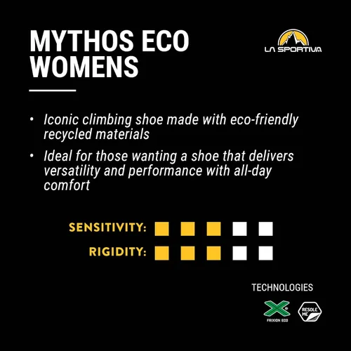Vista 5 de La Sportiva Zapatos de escalada en roca Mythos Eco para mujer